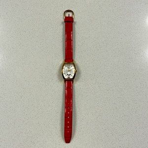 Disney Time Works Watch, includes 3 genuine leather watch bands.